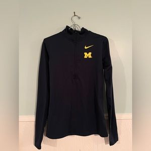 Nike University of Michigan Fleece Zipup (UofM)